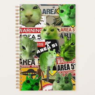 Agenda Invasão de gatos alienígenas: A área 51 felinos