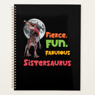 Agenda Irmãs Saurus Esquadrão de Dinossauros Irmãs Combin
