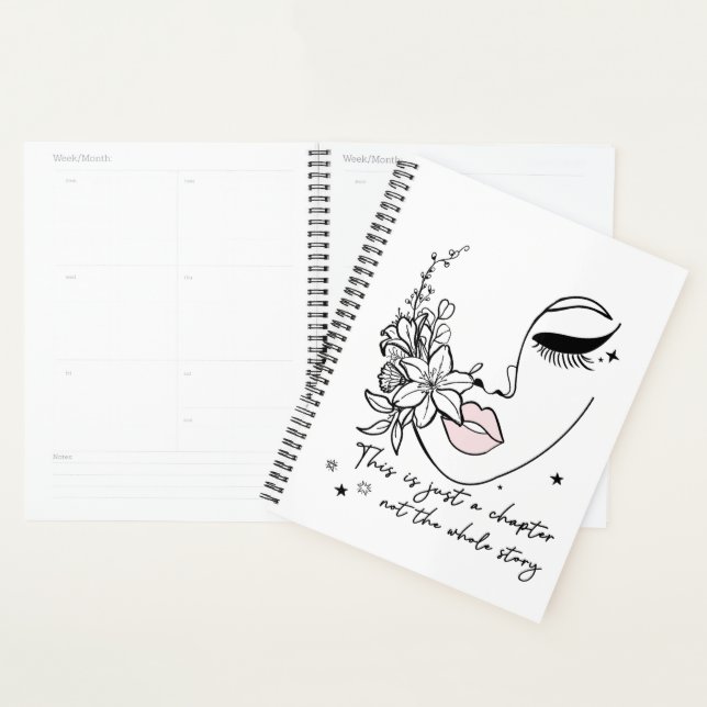 Agenda Isso é Apenas um Capítulo Citação Positiva  (Exibição)