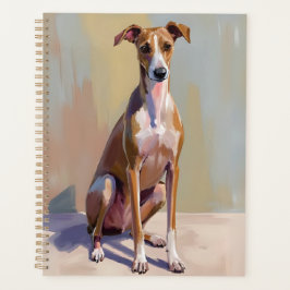 Agenda Italian Greyhound Dog Painting