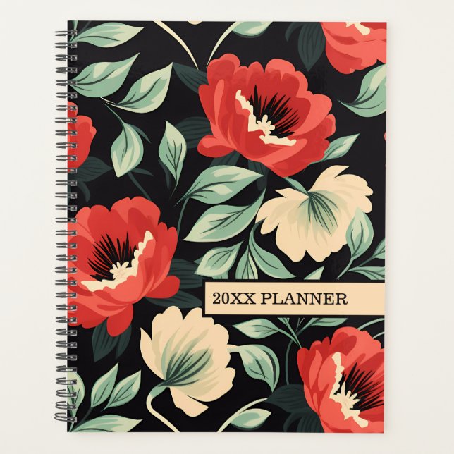 Agenda Italiano Floral (Frente)