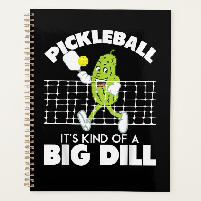 Agenda It's Kind of A Big Dill - Funny Pickleball Paddle (Frente)