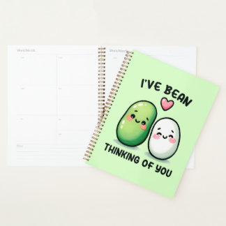 Agenda I've Bean Thinking of You Cute Kawaii