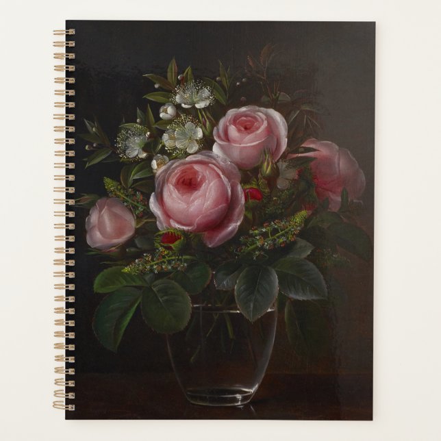 Agenda J.L. Jensen - Rosas e Árvores Anêmonas em um ... (Frente)