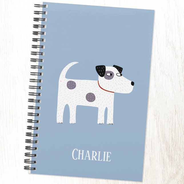 Agenda Jack Russell Terrier Dog Nome personalizado (Parson Jack Russell terrier dog personalized name notebook)