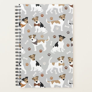 Agenda Jack Russell Terrier Paws e Bones Planner