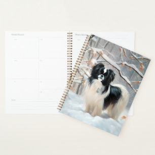 Agenda Japanese Chin Deixe Nevar Natal