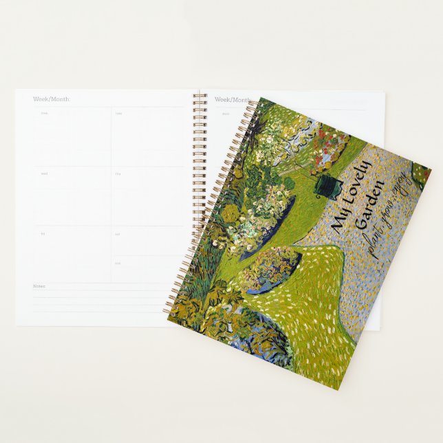 Agenda Jardim de Auvers, Vincent van Gogh (Exibição)