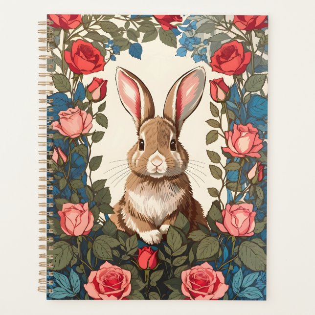 Agenda Jardim de Rosa de Bunny Brown (Frente)