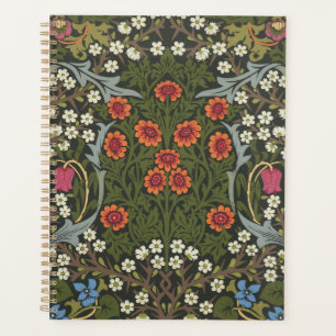 Agenda Jardim Flor Clássico William Morris Blackthorn