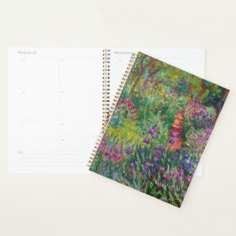 Agenda Jardim Íris Em Giverny Por Claude Monet