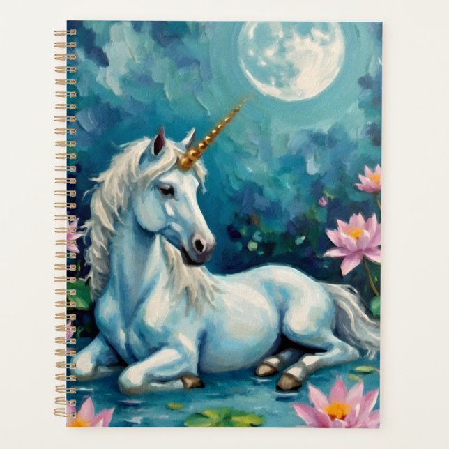 Agenda Jardim Místico do Unicorn (Frente)