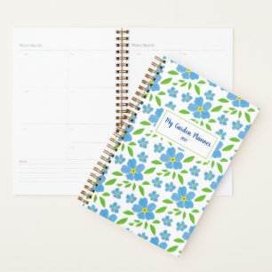 Agenda Jardim Personalizado Floral do Knot do Esqueciment