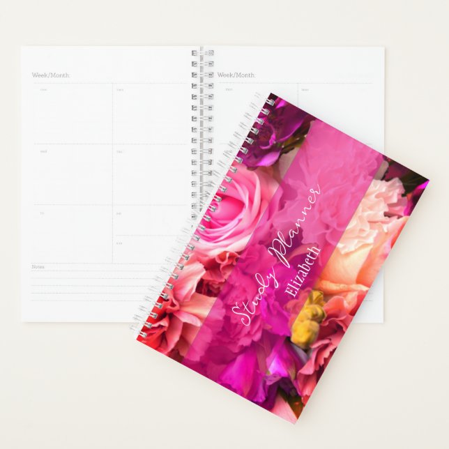 Agenda Jardins Secretos Rosa Fúcsia (Exibição)