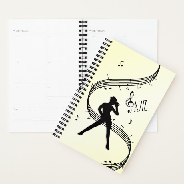 Agenda Jazz Dance Yellow Music (Exibição)
