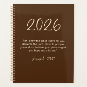 Agenda Jeremias 29:11 Eu Conheço os Planos 2026 Organizad