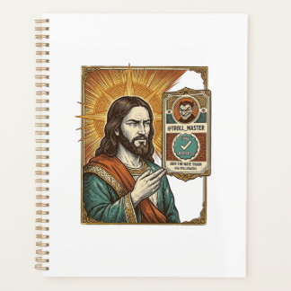 Agenda Jesus Fake Verificado Marca de Verificação Golpe T