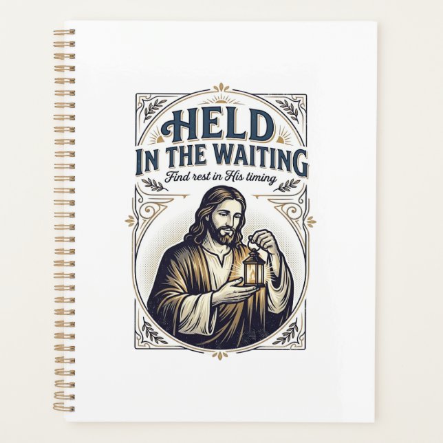 Agenda Jesus Infertilidade Tentando Conceber Encorajament (Frente)
