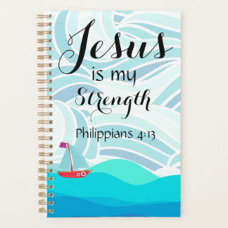 Agenda Jesus is my Strength Planner