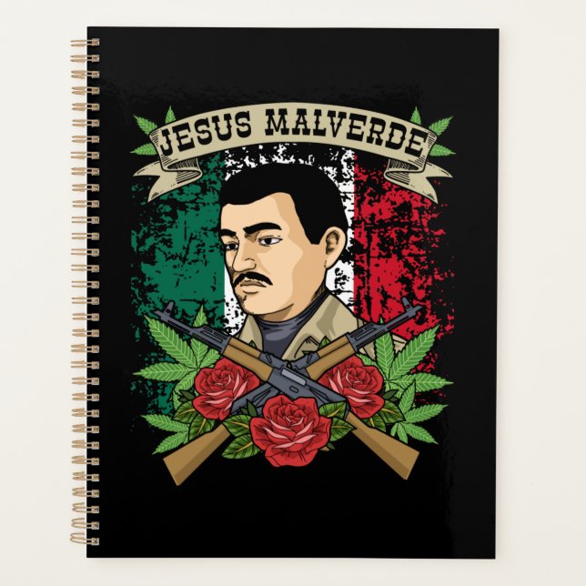 Agenda Jesus Malverde Gift Women & Men Jesus Malverde (Frente)