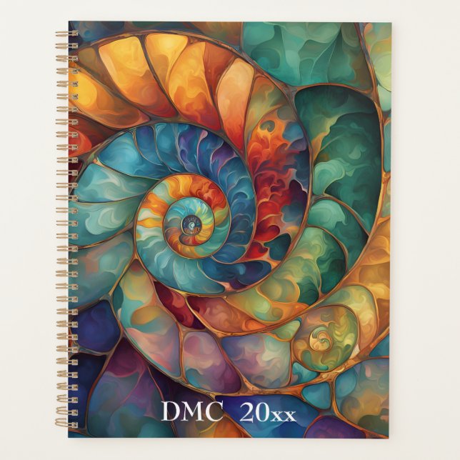 Agenda Jewel Spiral Shell (Frente)