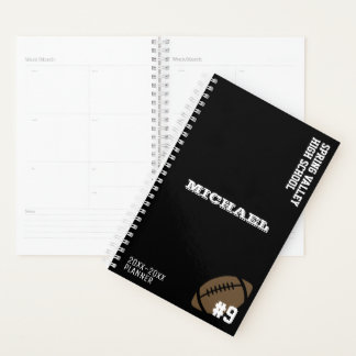 Agenda Jogador Personalizado de Futebol de Segundo grau