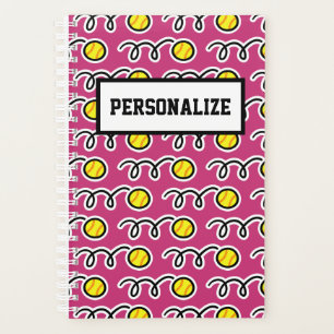 Agenda Jogador personalizado de softball e treinador