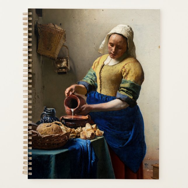 Agenda Johannes Vermeer - A Milkmaid (Frente)