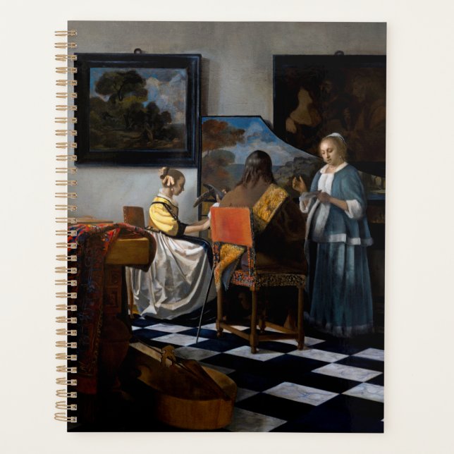 Agenda Johannes Vermeer - O concerto (Frente)