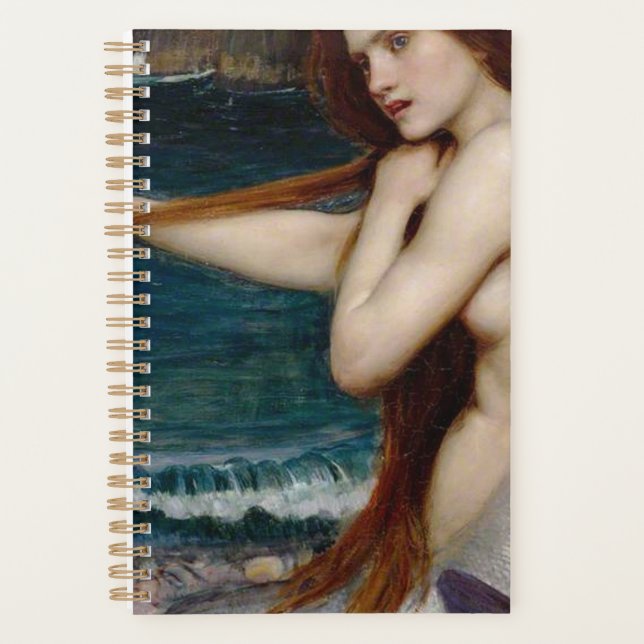 Agenda John William Waterhouse Mermaid (Frente)