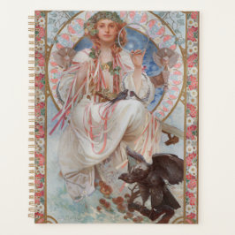 Agenda Josephine Crane Bradley as Lavia by Alphonse Mucha