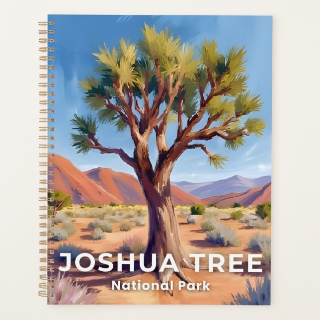 Agenda Joshua Tree National Park California Travel Art (Frente)