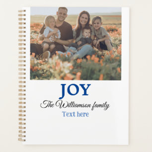 Agenda Joy christmas adiciona nome de família presentes d