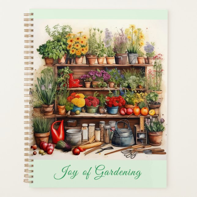 Agenda Joy of Gardening (Frente)