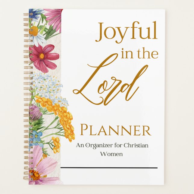 Agenda Joyful in the Lord Planner  (Frente)