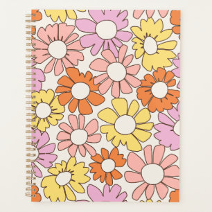 Agenda Jubileu de Pétalas Suave Citrino Retro