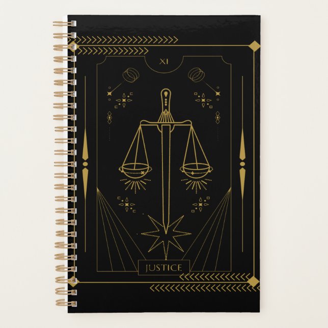 Agenda Juiz Tarot (Frente)