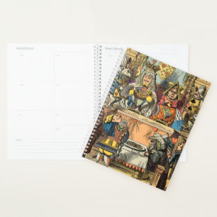 Agenda Julgamento de Alice do Valete de Copas Antigo
