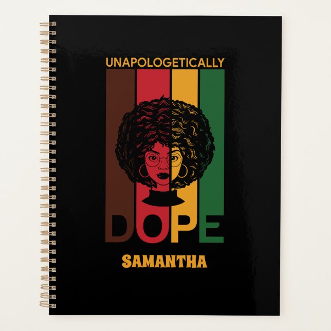 Agenda Juneteenth | Unapologetically Dope | Afro Woman (Frente)