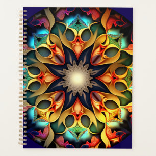 Agenda Kaleidoscope Mandala Flower Design- 23091