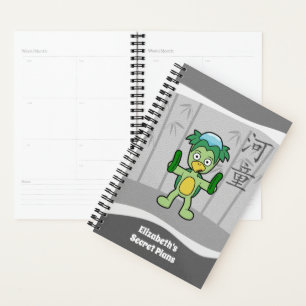 Agenda Kappa Yokai, japonês, bonito