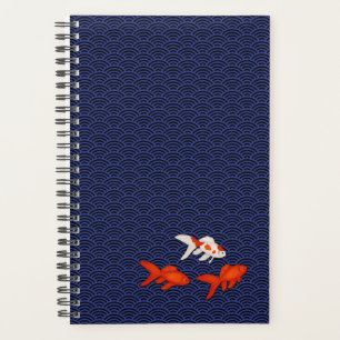 Agenda Katakana e Goldfish Personalizados Estudante Japon