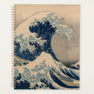 Agenda Katsushika Hokusai. A onda do Excelente de Kanagaw