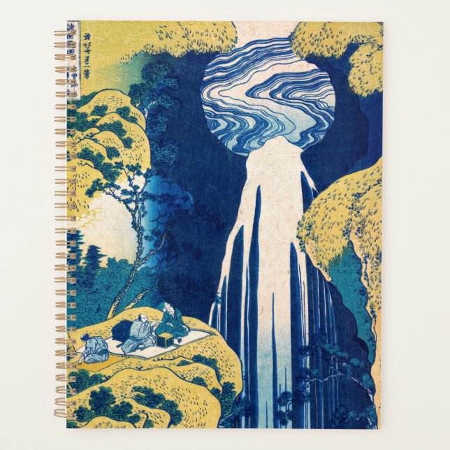 Agenda Katsushika Hokusai - Amida Falls (Frente)