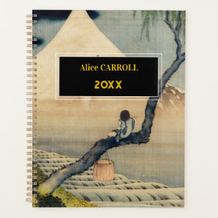 Agenda Katsushika Hokusai - Menino Vivendo o Monte Fuji