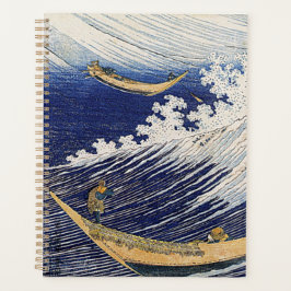 Agenda Katsushika Hokusai. Ondas oceânicas