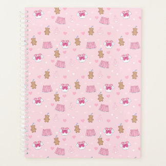 Agenda "Kawaii Campus" Preppy Schoolgirl Plain Planner