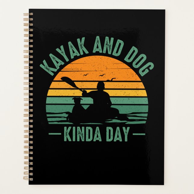 Agenda Kayak e Dog Kinda Day (Frente)