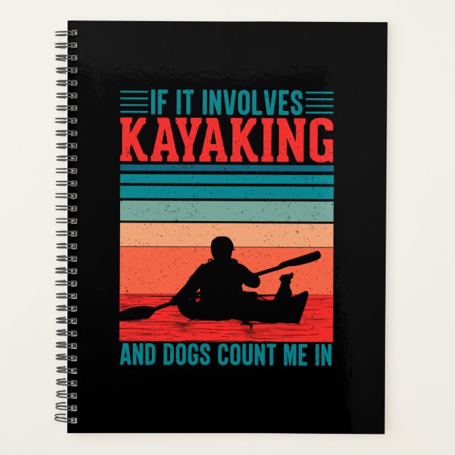 Agenda Kayaks e Cachorros Contam comigo (Frente)