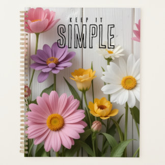 Agenda "Keep It Simple" Floral
